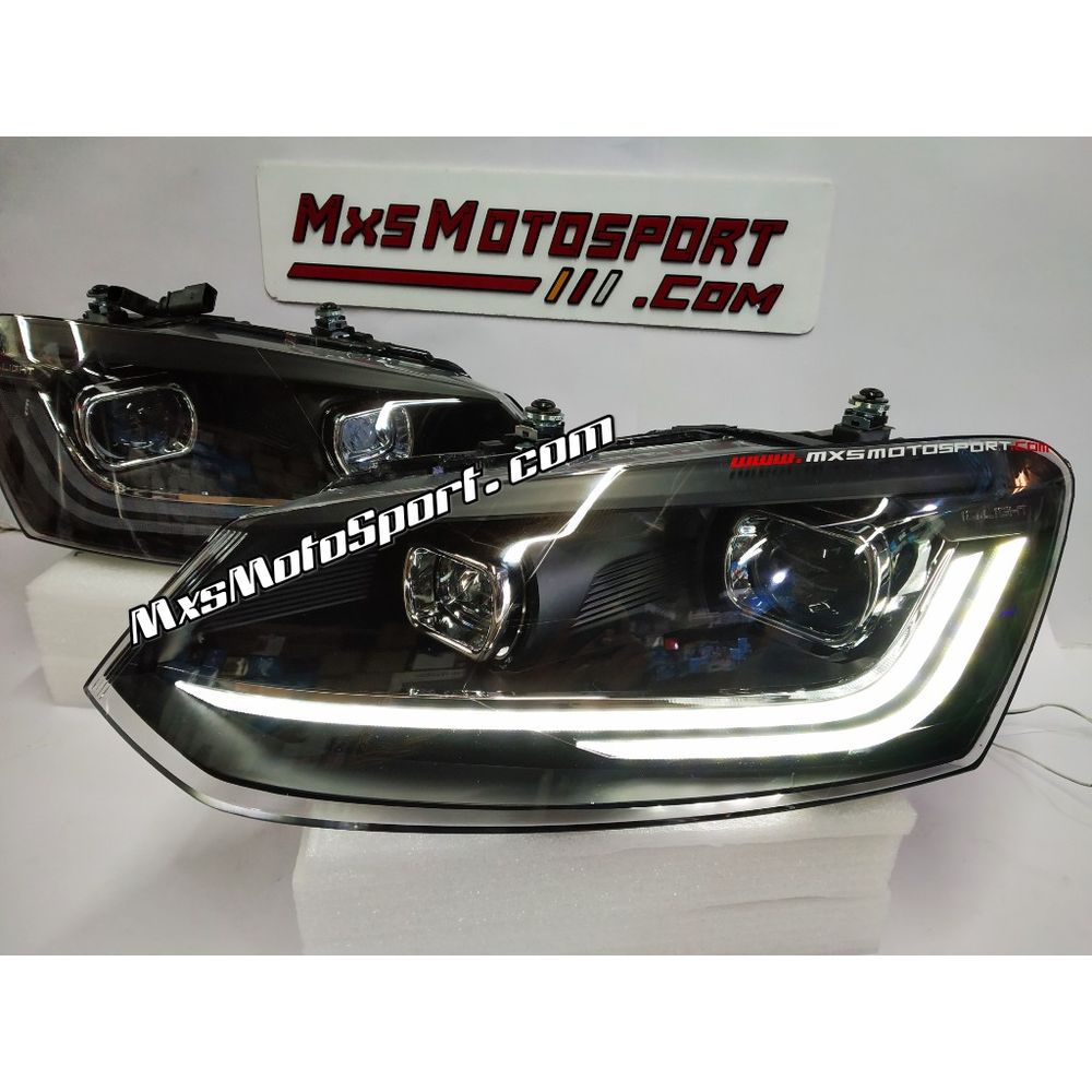 MXS3760 Volkswagen Vento Led Quad Projector Headlights