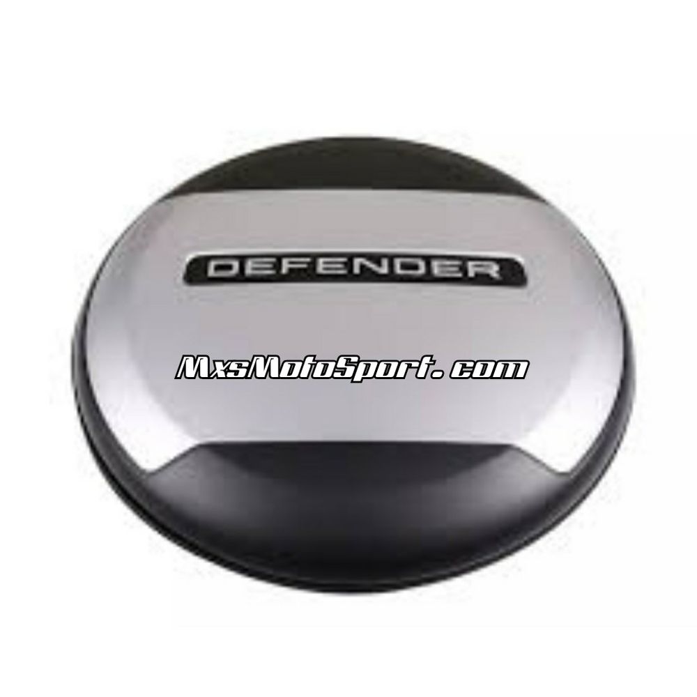 MXS3803 Spare Wheel Cover For Land Rover Defender (Silver and Black)