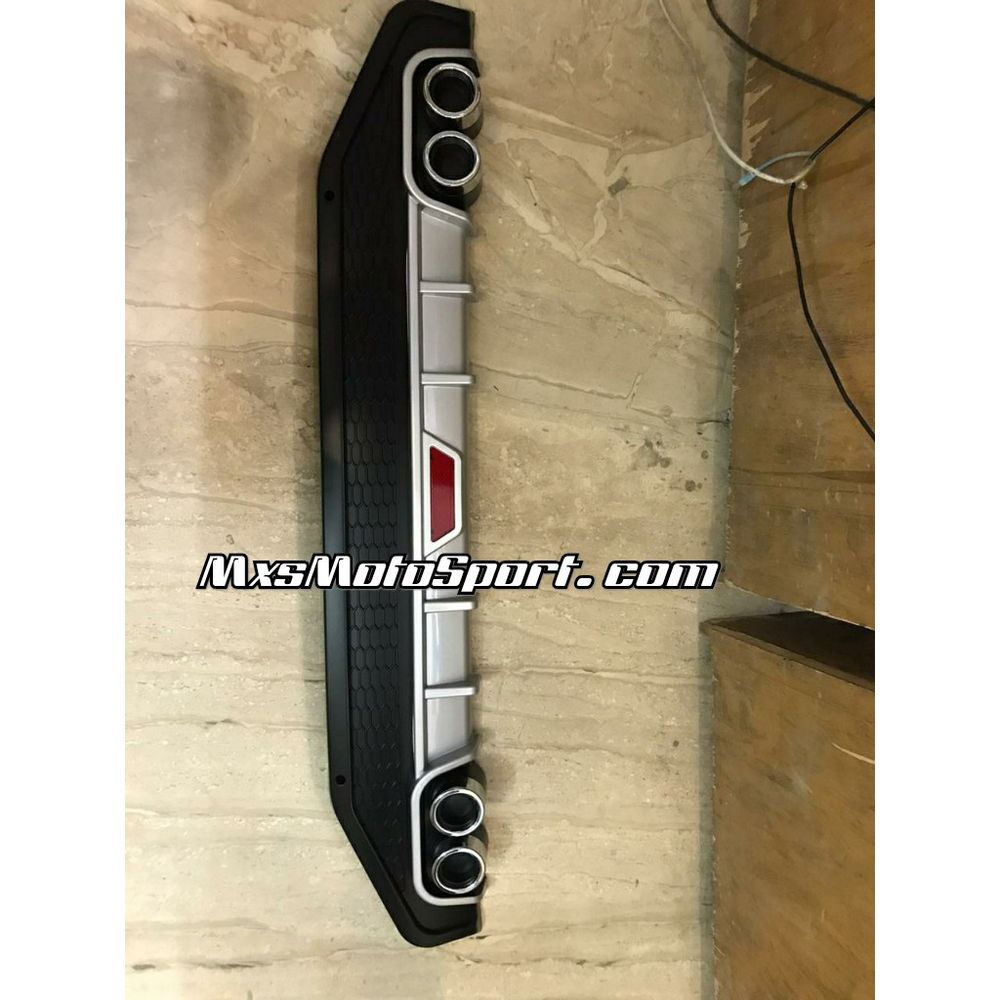 MXS3818 Honda Jazz Racing Diffuser Rear Bumper