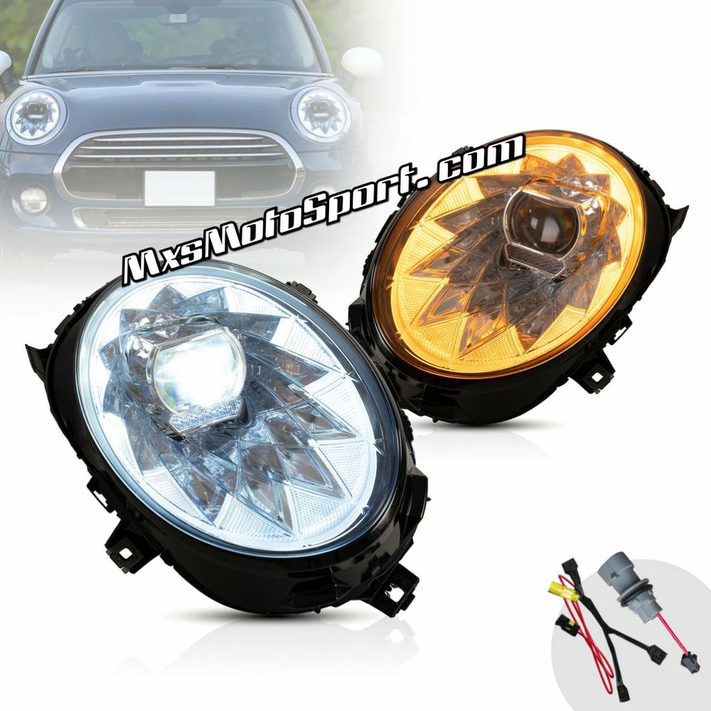 MXS3861 Mini Cooper F56 LED Headlights Bentley Inspired