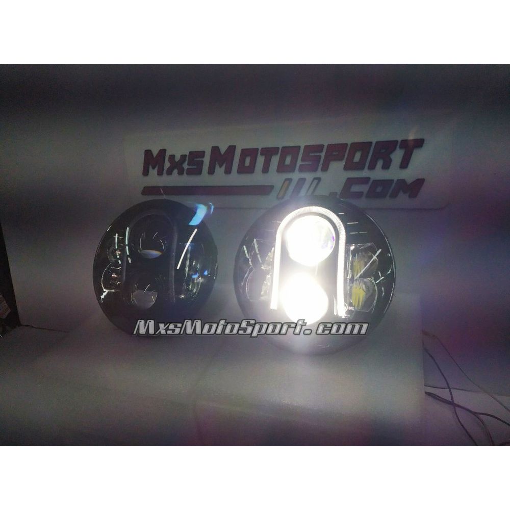 MXS3870 Performance Cree LED Projector Headlights For Mahindra Thar Jeep Wrangler
