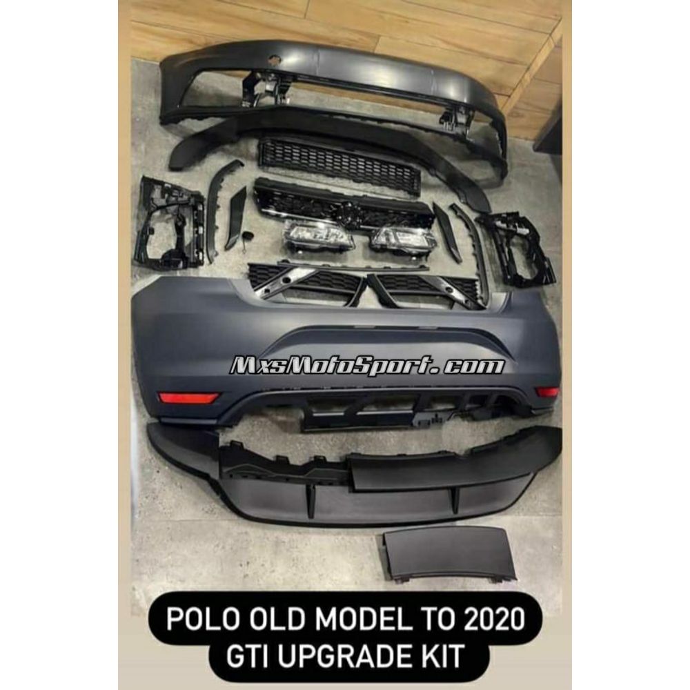 MXS3875 Volkswagen Polo 2020 GTI Body kit Convert OLD Version Polo to 2020 GTI