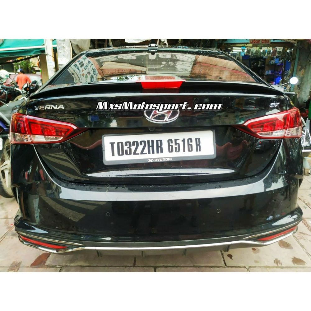 MXS3887 Lip Spoiler Hyundai Verna