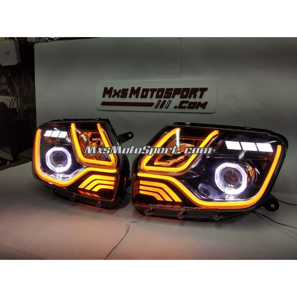 MXS3889 Renault Duster Custom Project Xenon Projector Headlights