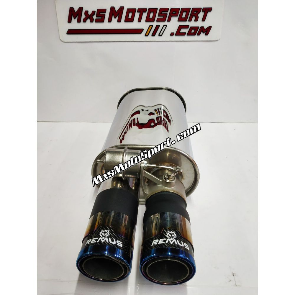 MXS3892 Remus Valvetronic Exhaust Remote Operated Carbon Dual Tip Titanium