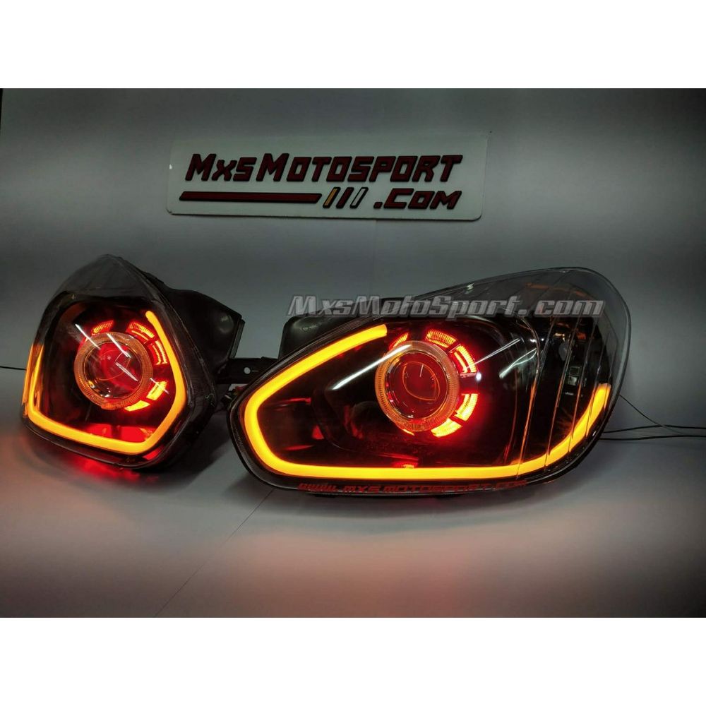 MXS3893 Hyundai Verna DRL Projector Headlights Old Version