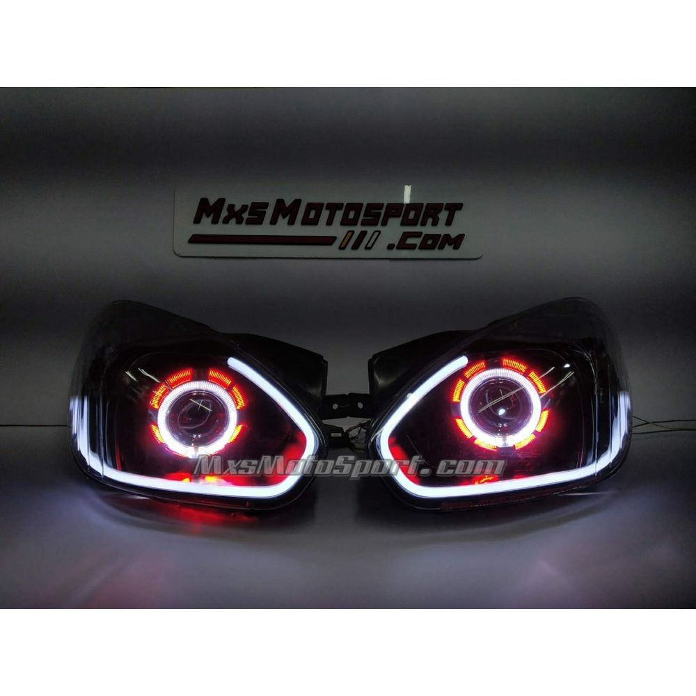 MXS3893 Hyundai Verna DRL Projector Headlights Old Version