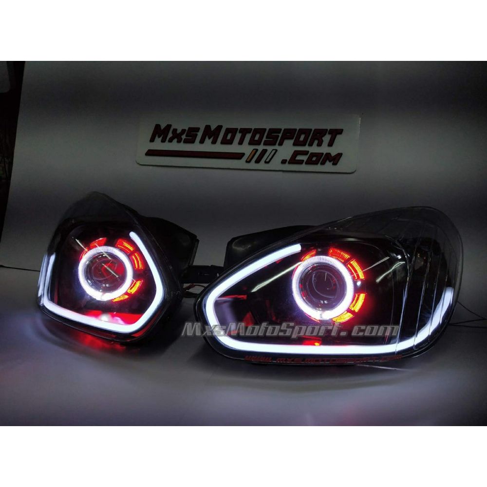 MXS3893 Hyundai Verna DRL Projector Headlights Old Version