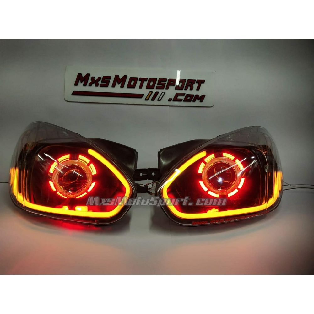 MXS3893 Hyundai Verna DRL Projector Headlights Old Version