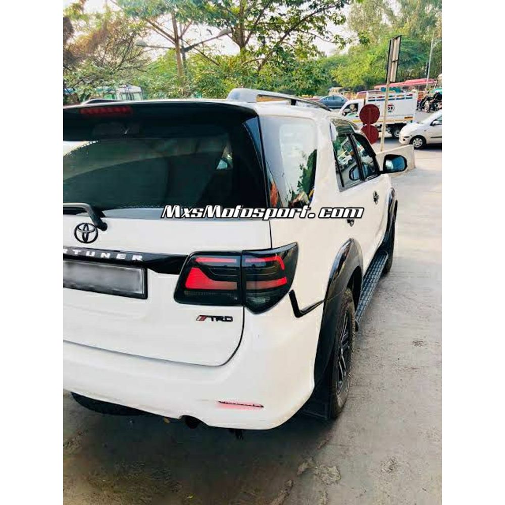 MXS3896 Toyota Fortuner LED Tail Lights Smoked Black Land Cruiser Style