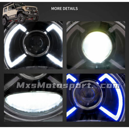 MXS3936 Dual Beam LED Projector Headlamps Suzuki Jimny 5 Door
