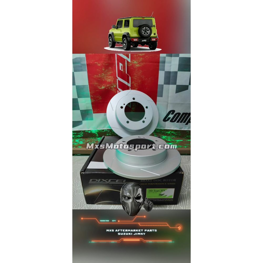 MXS3992 Slotted Roters For Suzuki Jimny DIXCEL JAPAN
