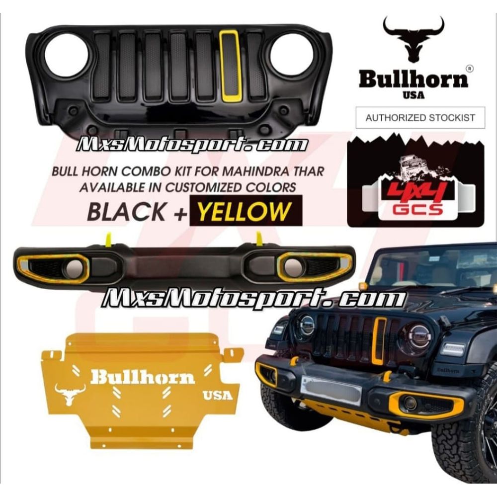 MXS4010 BuLLHorn Combo Kit For Mahindra Thar 2020+