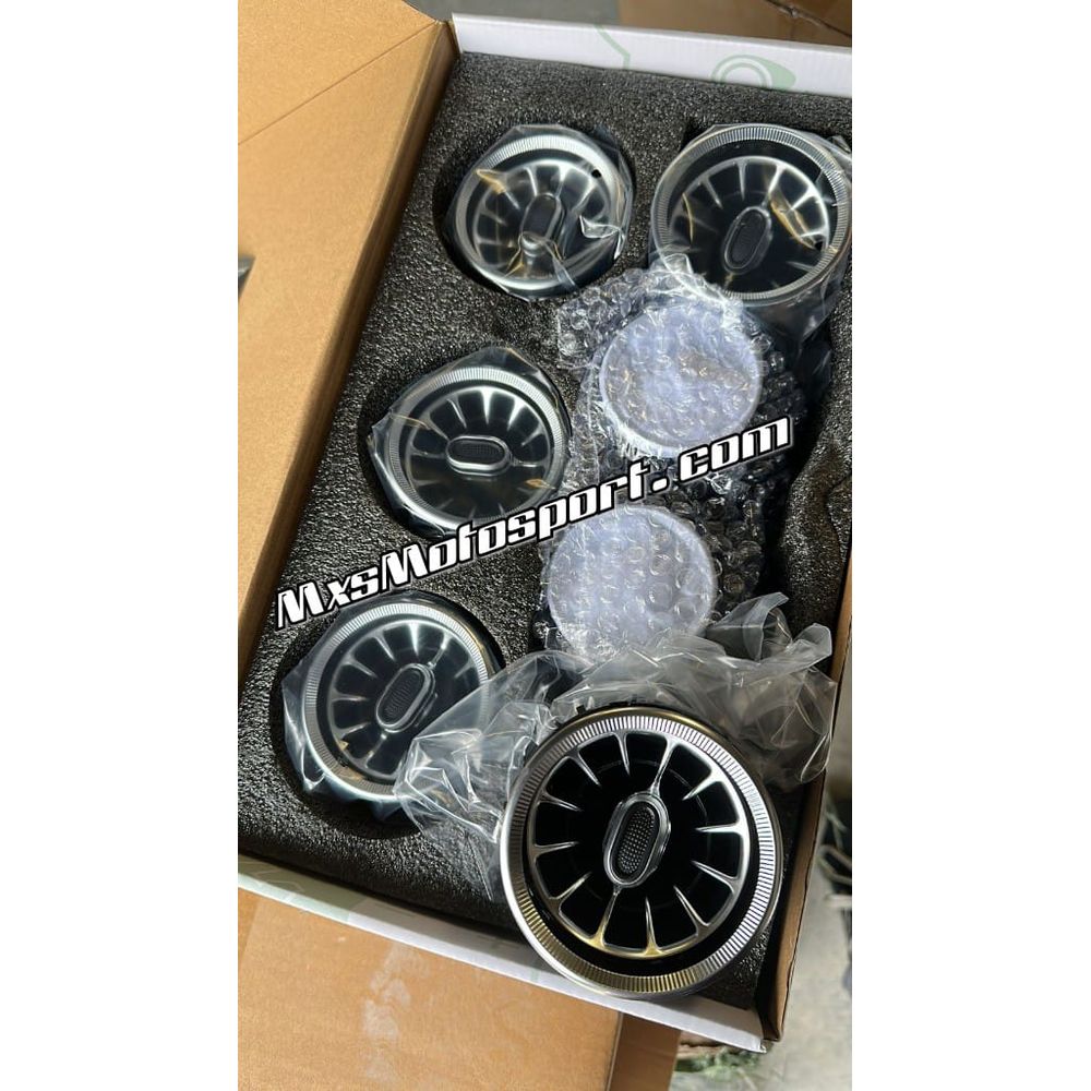 MXS4016 BENZ LED AC Vents with Ambient Lights For A /C / E/ S class / CLA / GLC