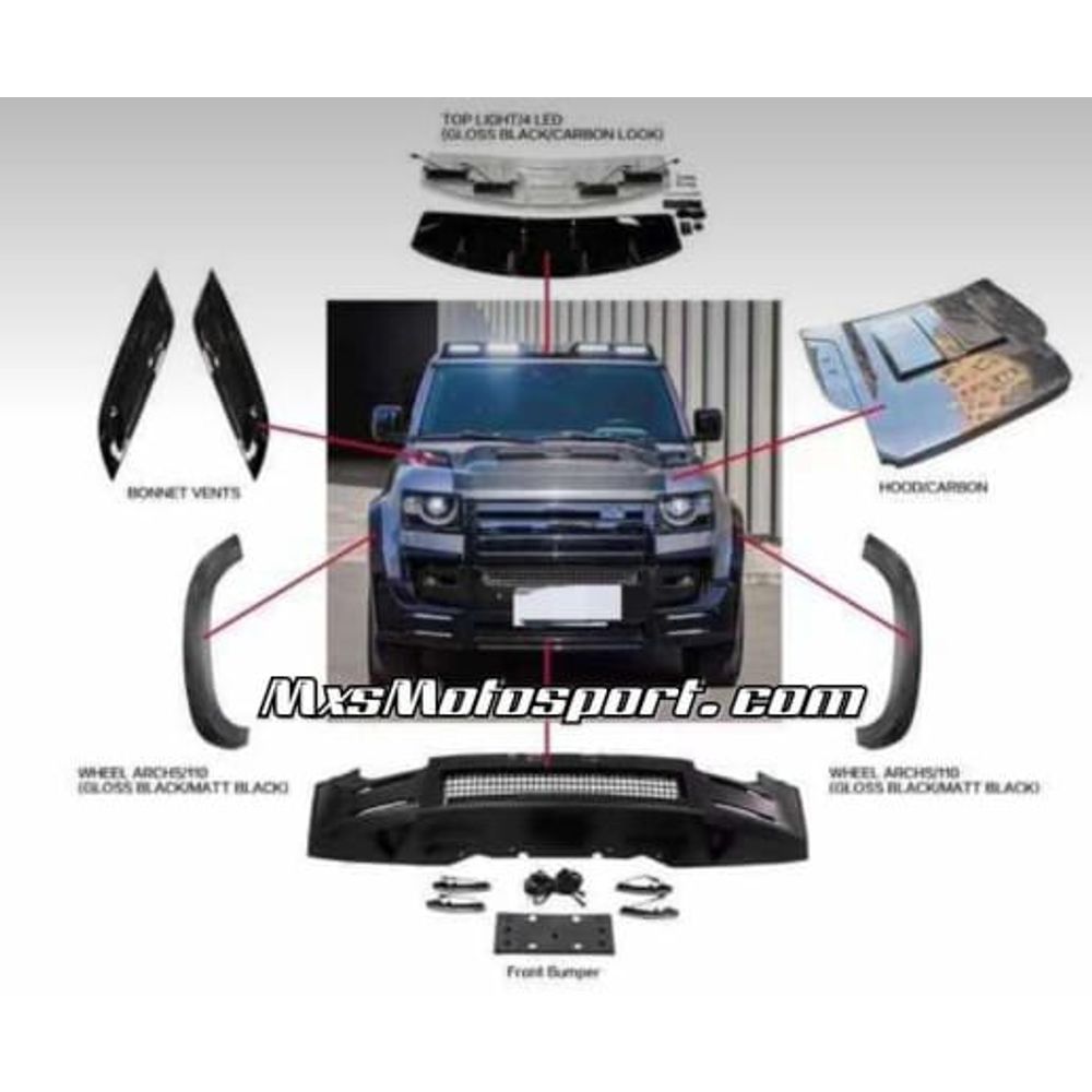 MXS4074 Luka Body Kit For Land Rover Defender