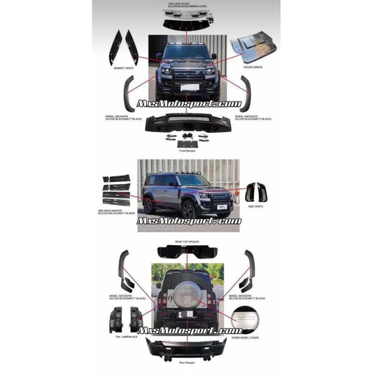 MXS4074 Luka Body Kit For Land Rover Defender