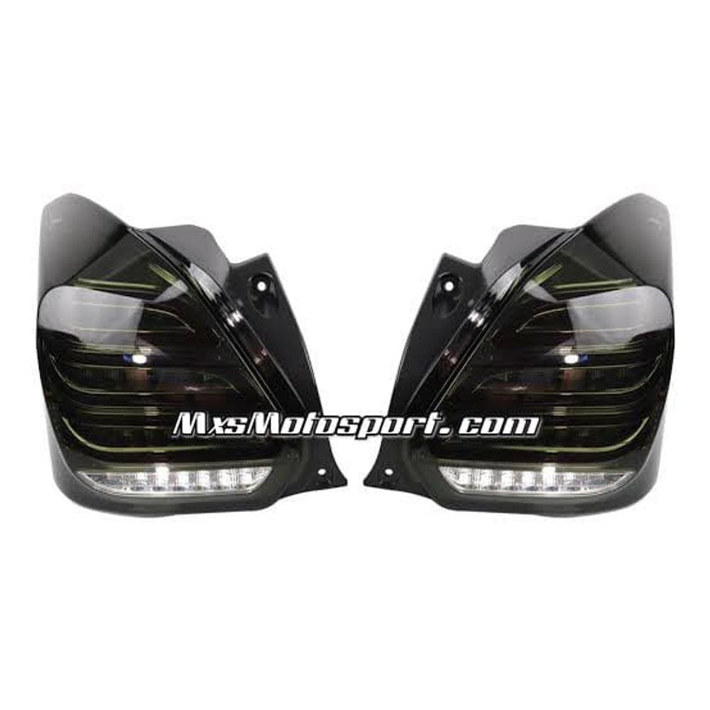 MXS4082 LED Tail Lights Maruti Suzuki Swift Smoked Black with Scanning Feature