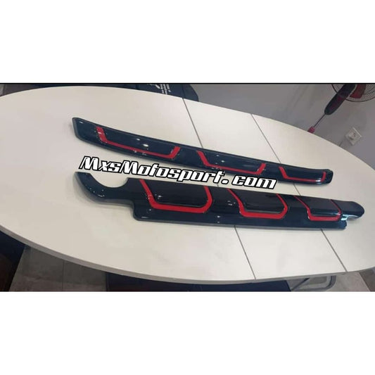 MXS4091 Front and REAR  Bumper ADDON KIT (SET OF 2) For Toyota Innova Hycross