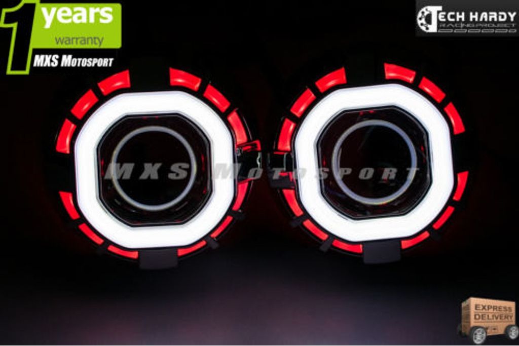 MXS794 Chevrolet Beat Headlight HID BI-XENON Robotic Eye Projector