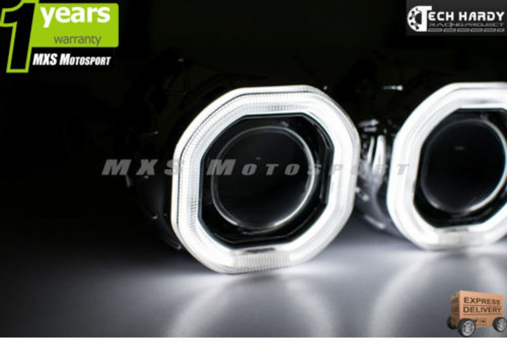 MXS917 Chevrolet Cruze Headlight HID BI-XENON HALO Ring Square Projector