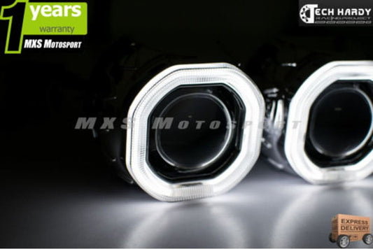 MXS921 Chevrolet Spark Headlight HID BI-XENON HALO Ring Square Projector