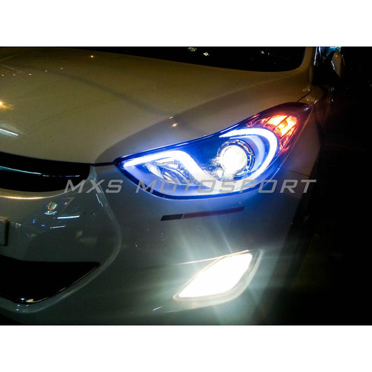 MXSHL13 Hyundai Elantra LED Daytime Projector Headlights