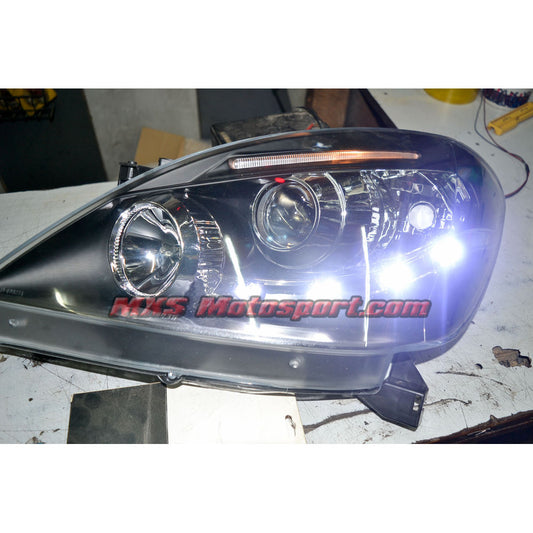 MXSHL430 Projector Headlights with Audi Style Day Running Light Toyota Innova