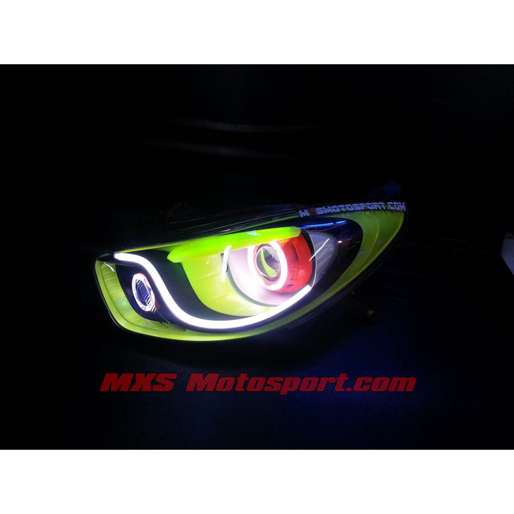 MXSHL459 Custom Design Dual Projector Headlights Hyundai i10