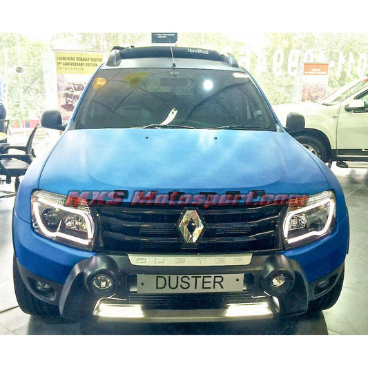 MXSHL46 Renault Duster Headlights audi style Day running light & Projector - mxsmotosport