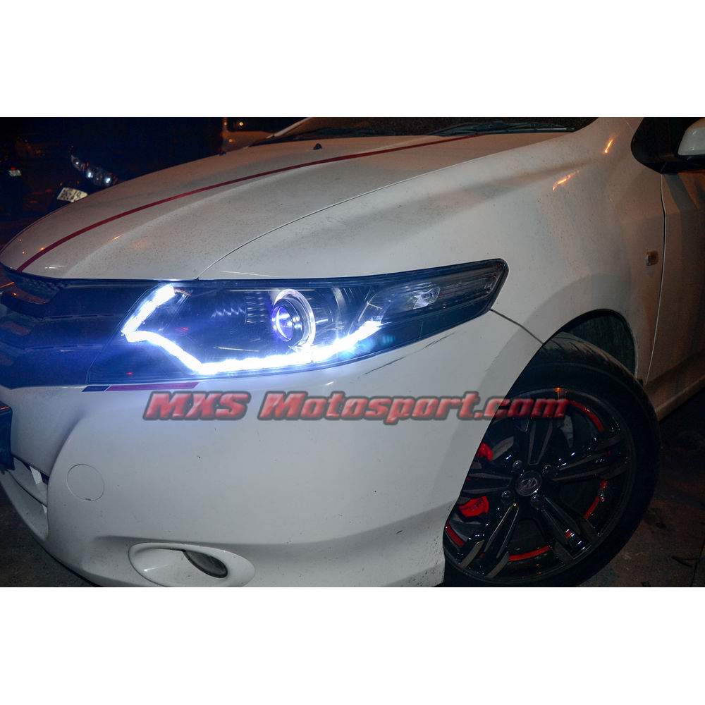 MXSHL505 Projector Headlights Honda City ivtec with Matrix Style