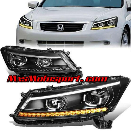 MXSHL590 Honda Accord Dual Projector Headlights 2008-2014 Model