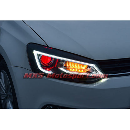 MXSHL657 Volkswagen Ameo Led Daytime Projector Headlights with Matrix Mode