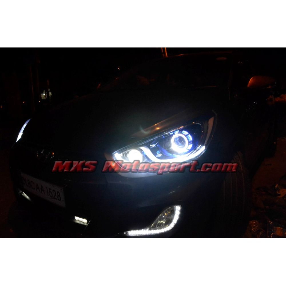 MXSHL672 Hyundai Verna Fluidic Dual Projector Headlights with Matrix Mode