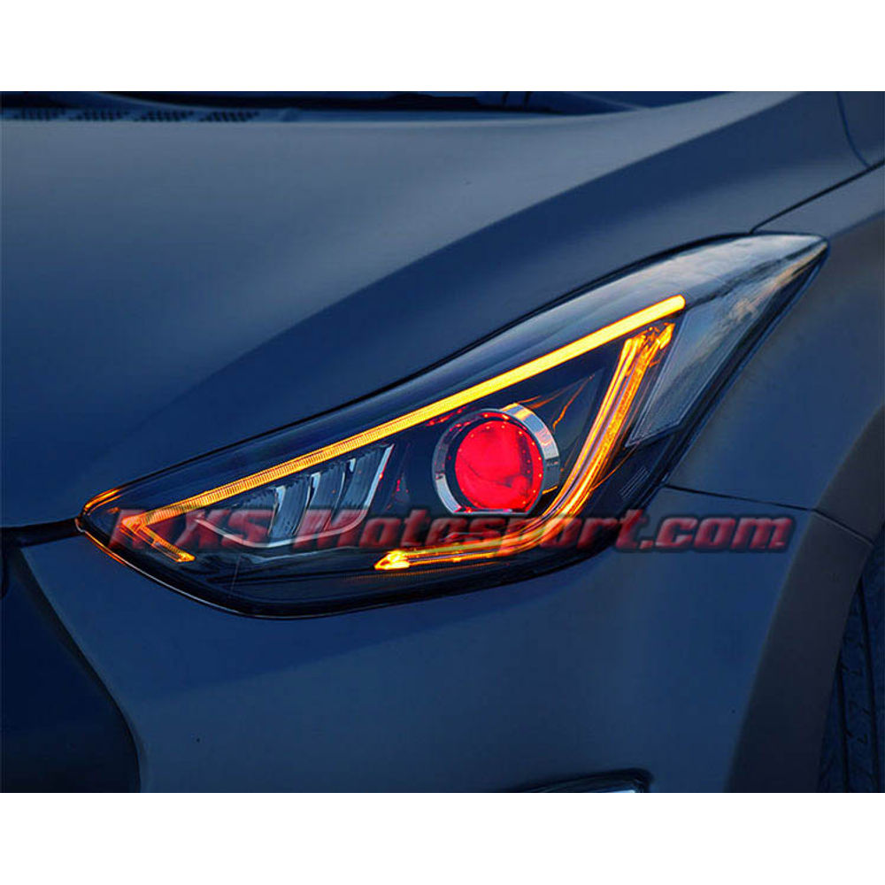 MXSHL673 Hyundai Elantra Daytime Projector Headlights