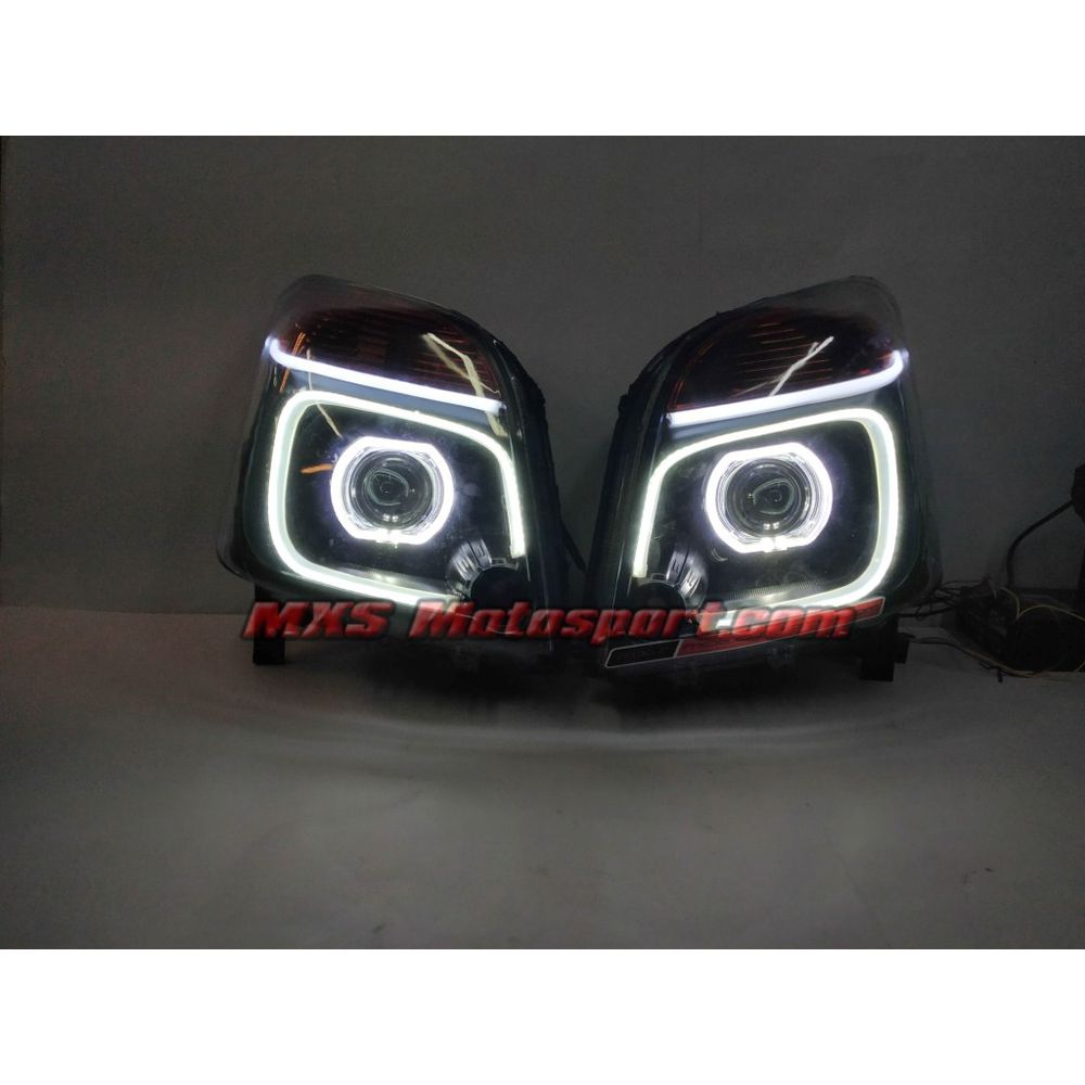 MXSHL688 Maruti Suzuki Wagon R Daytime Projector Headlights with Matrix Turn Signal Mode