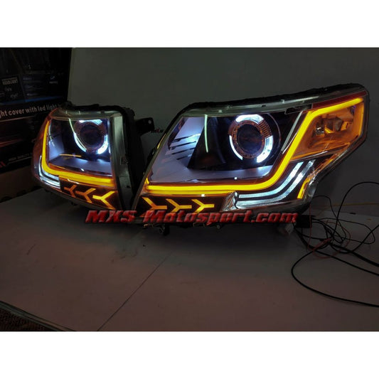 MXSHL707 Mahindra TUV300 Daytime Projector Headlights Lamborghini Style