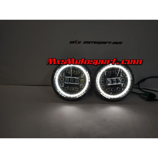 MXSHL708 Daymaker Projector Headlights for Mahindra Thar Jeep Wrangler