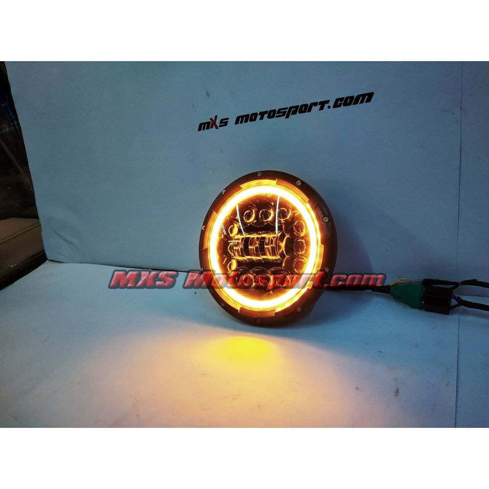 MXSHL711 Royal Enfield Interceptor 650 Cree LED Daymaker Projector Headlight