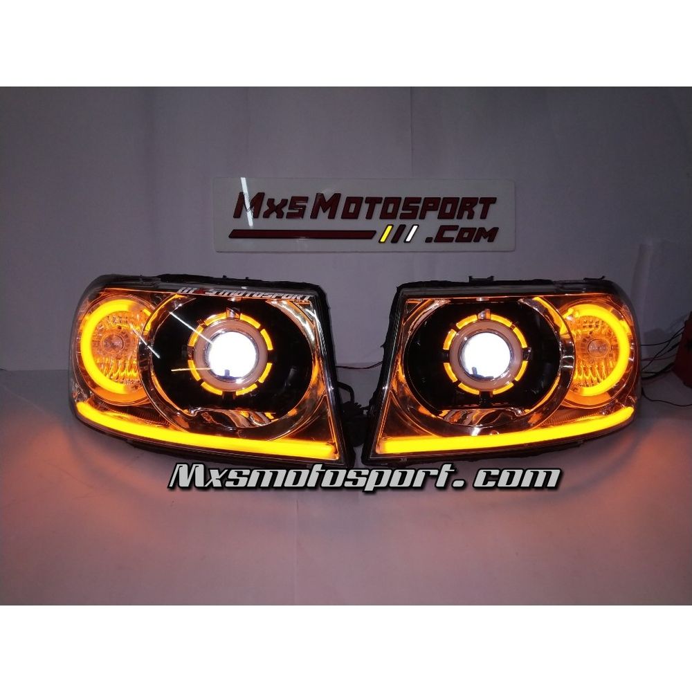 MXSHL749 Tata Safari Dicor LED Daytime Projector Headlights