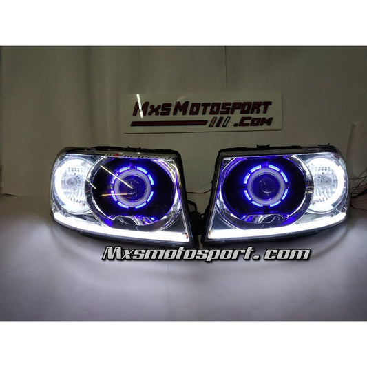 MXSHL749 Tata Safari Dicor LED Daytime Projector Headlights