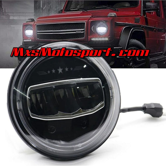 MXSHL754 Daymaker Cree LED Headlights Mahindra Thar Jeep Wrangler Merc G Wagon Inspired