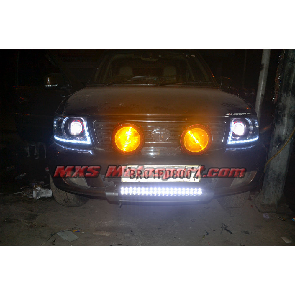 MXSORL155 Tata Safari Dicor Off Road HID Monster Foglamps 9"