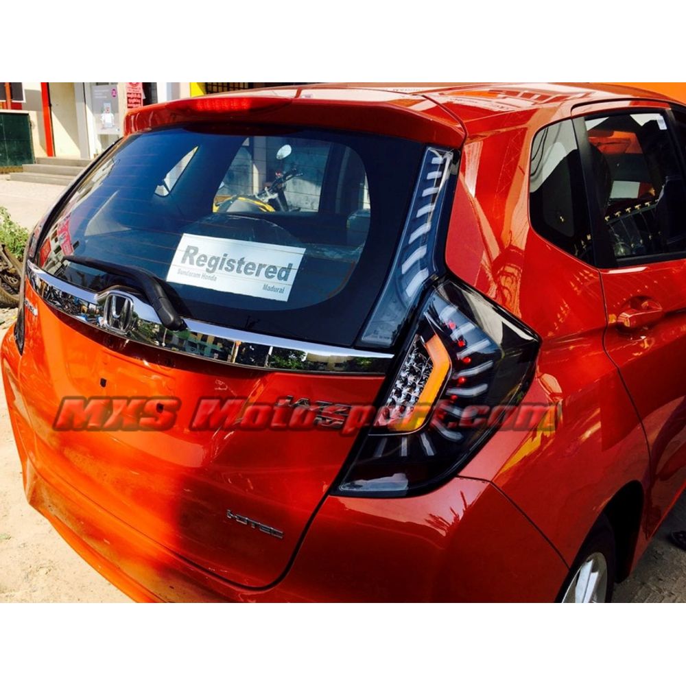 MXSTL130 Honda Jazz LED Tail Lights Smoked Black