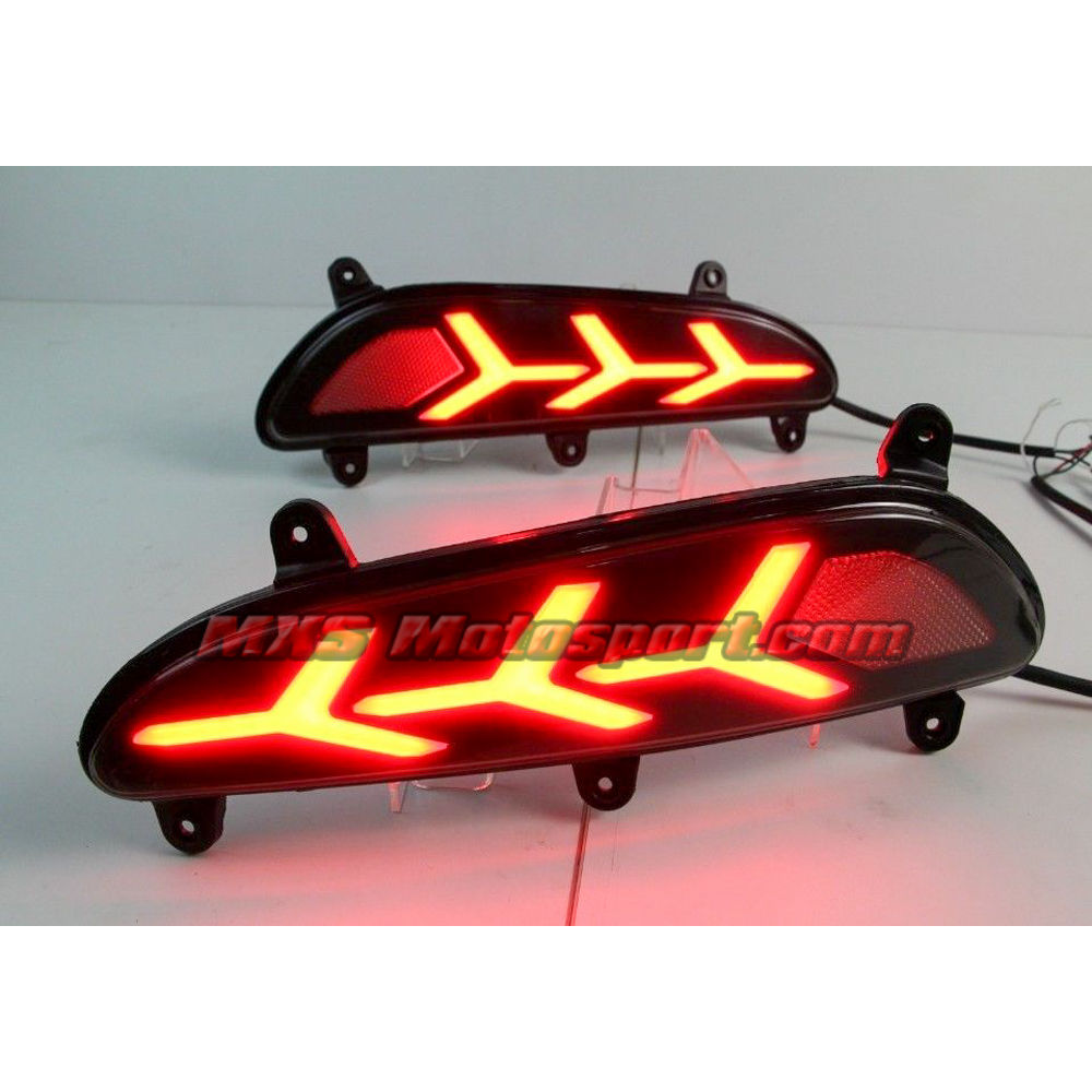 MXSTL137 Hyundai i20 Elite Rear Bumper Reflector DRL LED Tail Lights