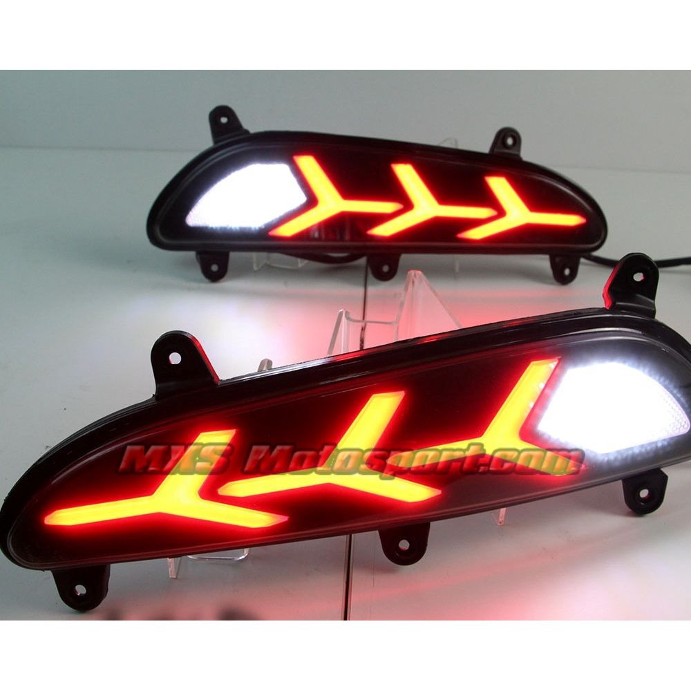 MXSTL137 Hyundai i20 Elite Rear Bumper Reflector DRL LED Tail Lights