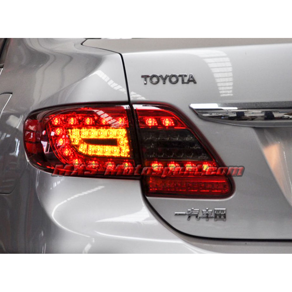 MXSTL140 Toyota Corolla Led Tail Light Smoked Black