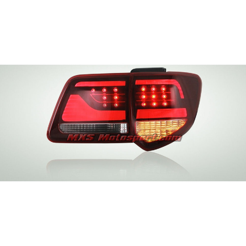MXSTL154 Toyota Fortuner LED Tail Lights with Matrix Mode Land Cruiser Style