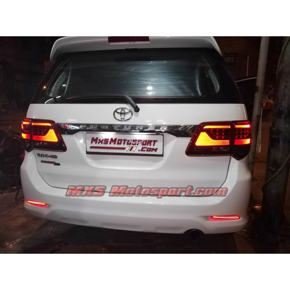 MXSTL154 Toyota Fortuner LED Tail Lights with Matrix Mode Land Cruiser Style