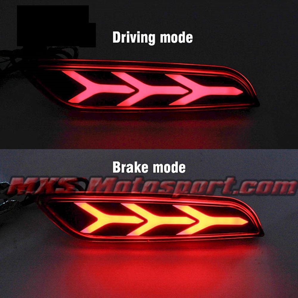 MXSTL158 Hyundai Creta Rear Bumper Reflector DRL LED Tail Lights 2018+