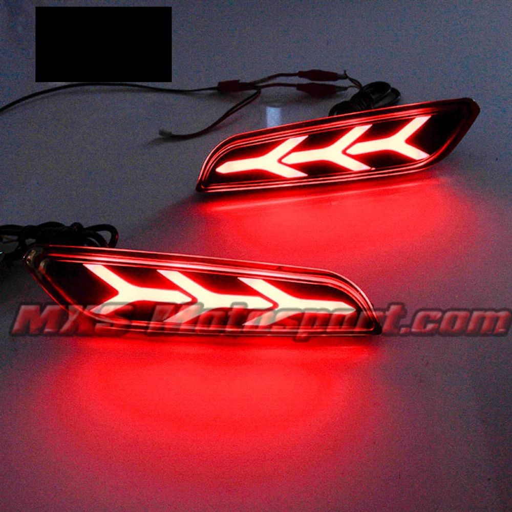 MXSTL158 Hyundai Creta Rear Bumper Reflector DRL LED Tail Lights 2018+